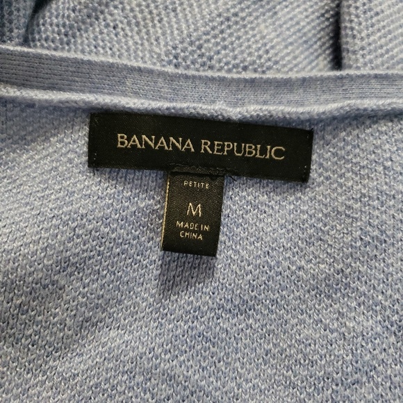 Banana Republic Merino Wool Blend Blouse Stretch - Picture 5 of 6